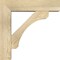 Ekena Millwork Legacy Block Rough Sawn Bracket w/ Offset Brace, Douglas Fir, 6"W x 22"D x 22"H BKT0604X22X22LEC05RDF - alternate 2